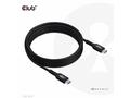 Club3D kabel USB-C, Oboustranný USB-IF Certifikova