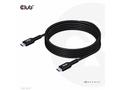 Club3D kabel USB-C, Oboustranný USB-IF Certifikova