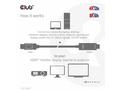 Club3D kabel DP 1.4 na HDMI, 4K120Hz nebo 8K60Hz H