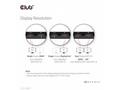 Club3D Dokovací stanice USB-C, 8-in-1 MST Dual (1x