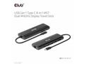 Club3D Dokovací stanice USB-C, 8-in-1 MST Dual (1x
