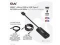 Club3D Adaptér HDMI + Micro USB na USB-C 4K120Hz, 