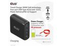 Club3D cestovní nabíječka 100W GAN technologie, 2x