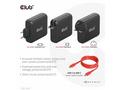Club3D cestovní nabíječka 100W GAN technologie, 2x