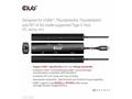 Club3D hub USB Gen3x2 Type-C (USB4), 6-in-1 s HDMI