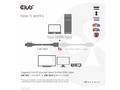 Club3D prodlužovací Ultra rychlý HDMI kabel, 4K120