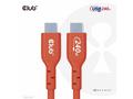 Club3D kabel USB-C, Oboustranný USB-IF Certifikova