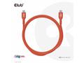Club3D kabel USB-C, Oboustranný USB-IF Certifikova