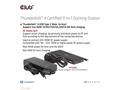 Club3D Dokovací stanice Thunderbolt 4 certifikovan