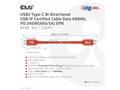 Club3D Kabel USB2 Type-C Bi-Directional USB-IF Cer