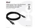 Club3D Kabel USB4 Gen3x2 Type-C Oboustranný kabel 