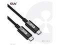 Club3D Kabel USB4 Gen3x2 Type-C Oboustranný kabel 