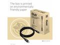 Club3D Kabel USB4 Gen3x2 Type-C Oboustranný kabel 