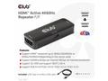 Club3D Adaptér aktivní HDMI 4K60Hz (F, F), černá