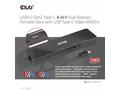 Club 3D dokovací stanice USB-C 3.2 Gen1 6in1 Hub 1