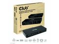 Club3D Dokovací stanice DisplayPort, HDMI KVM Swit