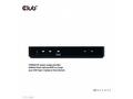 Club3D Dokovací stanice DisplayPort, HDMI KVM Swit