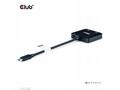 Club3D Video hub MST USB-C na 2xHDMI + USB-C PD 3.