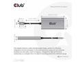 Club3D Video hub Thunderbolt 3 na 2x DP, Dual 4K60