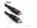 Club3D Kabel USB-C na MiniDisplayPort 2.1, 8K30Hz,