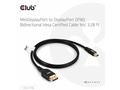 Club3D Kabel MiniDisplayPort na DisplayPort 2.1 Ce
