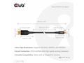 Club3D Kabel MiniDisplayPort na DisplayPort 2.1 Ce