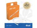 Club3D Kabel USB-C 4.0, 20Gbps, 4K60Hz, PD 240W, 2