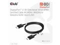 Club3D Kabel DisplayPort 2.1 na DisplayPort 2.1, V