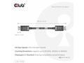 Club3D Kabel DisplayPort 2.1 na DisplayPort 2.1, V