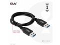 Club3D Kabel USB 3.2 Gen2 Typ-A, 3A M, M, 50 cm