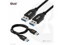Club3D Kabel USB 3.2 Gen2 Typ-A, 3A M, M, 50 cm