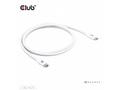 Club3D Kabel USB4 Typ-C, 80Gbps, Certifikovaný kab