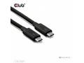 Club3D Kabel Thunderbolt 5, 80, 120Gbps, Certifiko