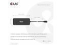 Club3D Dokovací stanice 8v1, USB-C 3.2, 1xHDMI, 1x