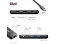 Club3D Dokovací stanice 8v1, USB-C 3.2, 1xHDMI, 1x