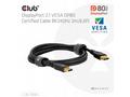 Club3D Kabel DisplayPort 2.1 na DisplayPort 2.1, V