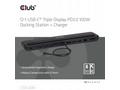 Club3D Dokovací stanice USB-C 12v1, 2xHDMI, 1xDP, 