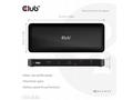 Club3D Dokovací stanice USB-C 14v1, 2xHDMI, 2xDP, 