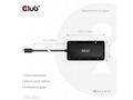 Club3D Dokovací stanice USB-C 9v1, 2xHDMI, 1xUSB-C