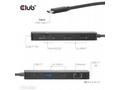 Club3D Dokovací stanice USB-C 9v1, 2xHDMI, 1xUSB-C
