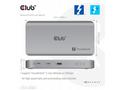 Club3D hub Thunderbolt 5 5v1, 3x USB-C TB5, 1x USB