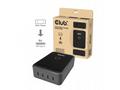 Club3D nabíječka 240W Charging Station GaN, 4xUSB-