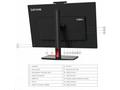 Lenovo ThinkVision T27hv-30, 27", WLED, 2560x1440,