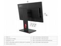 Lenovo LCD T24d-40 23,8"FHD IPS, 6ms, 250nits, 150