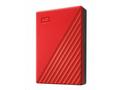 WD My Passport portable 4TB Ext. 2.5" USB3.0 Red