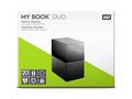 WD My Book Duo, 28,6TB, HDD, Externí, 3.5", Černá,