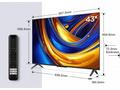 TCL P655 43" TV, 4K Ultra HD, HDR, WiFi, Bluetooth