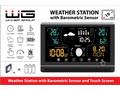 WG - Meteostanice WG3 s venkovním čidlem, černá