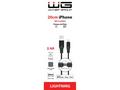 WG - Datový kabel Lightning MFi na USB-A, 20 cm, 2
