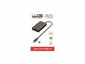 WG - HUB Type-C na 4x USB-A, USB 3.0, 5Gbps, černá